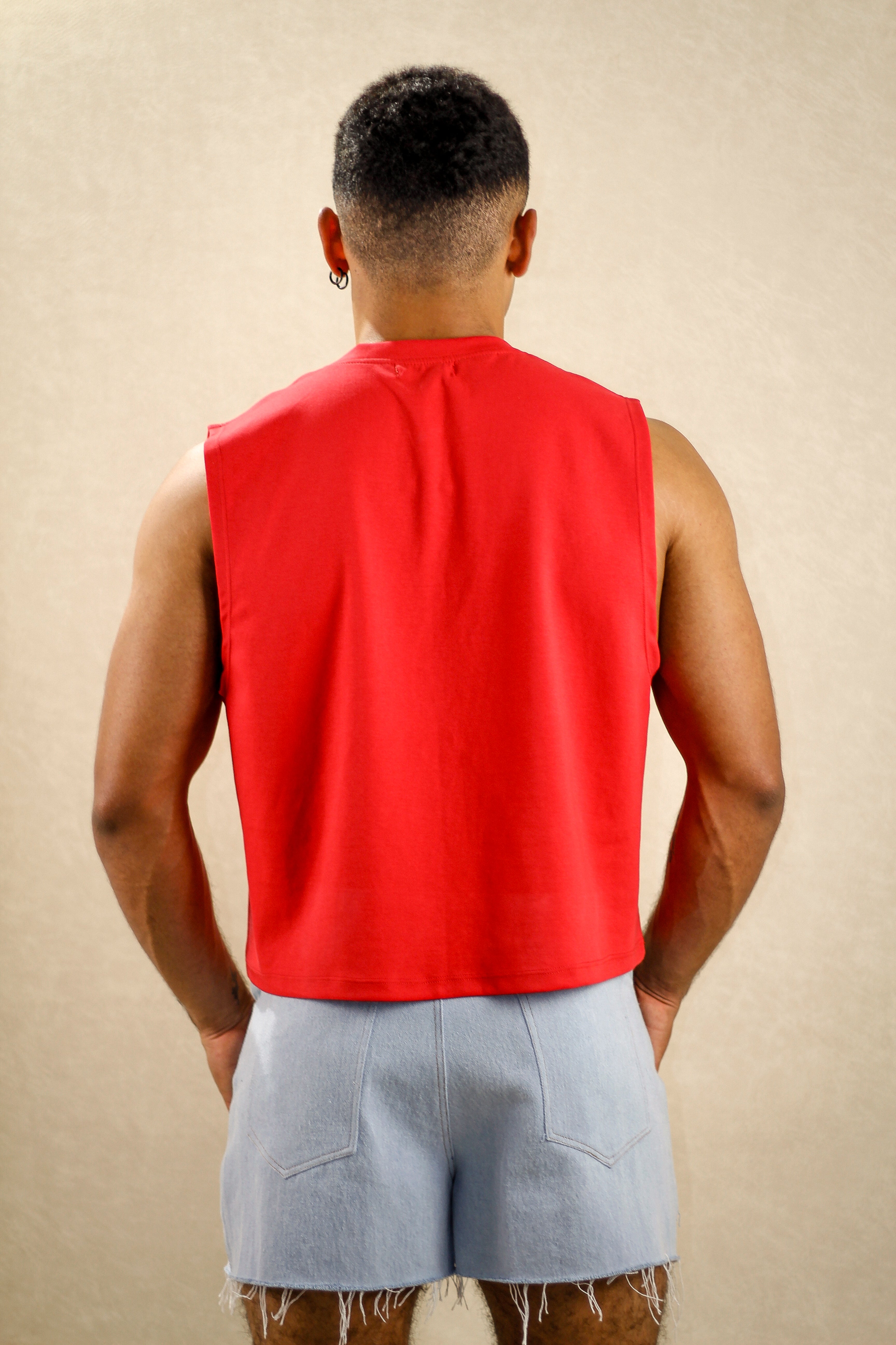 Cropped estampado